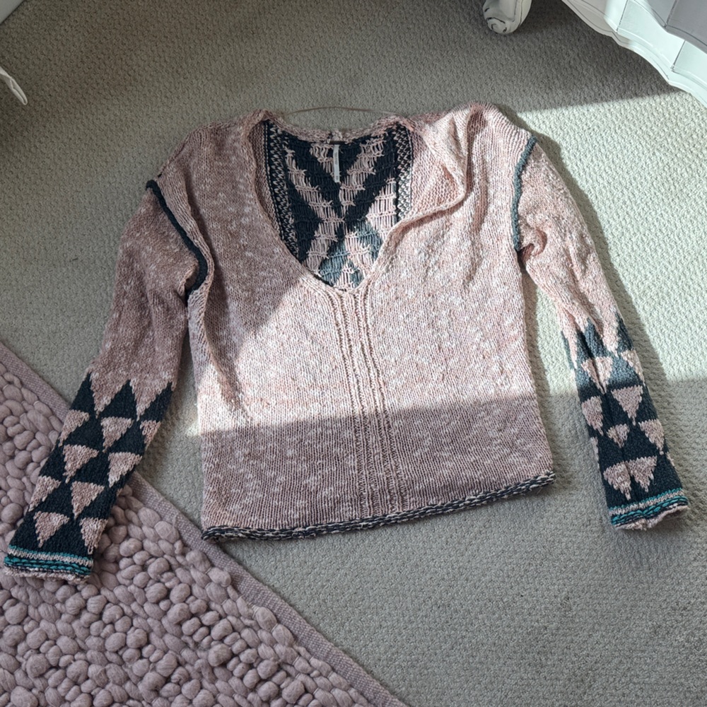 NWOT Free People Jackson Pullover sweater in size XS retail: $168 - Picture 4 of 6